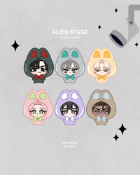 Alien Stage Acrylic Charms
