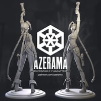 Image 3 of 3D Printed Jinx Figurine – Arcane / League of Legends Fan Model (Unpainted)