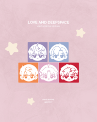 Image 1 of Love and Deepspace Keycap Fidget Keychain