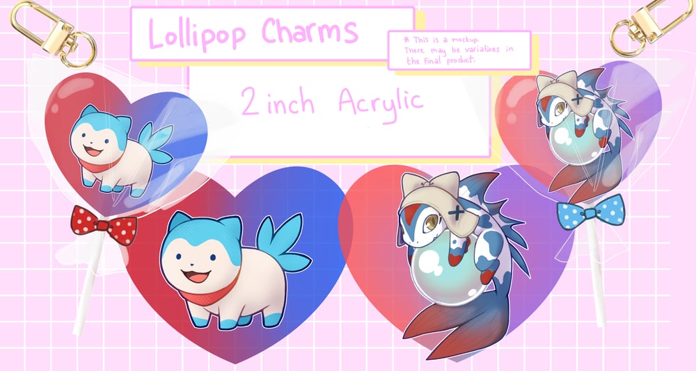 Image of Fire Emblem Lollipop Charms by Robin