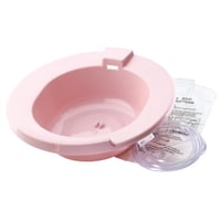 Image 4 of Sitz Bath Round Plastic Pink w/Tubing