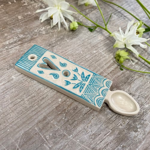 Image of Turquoise Lovespoon II