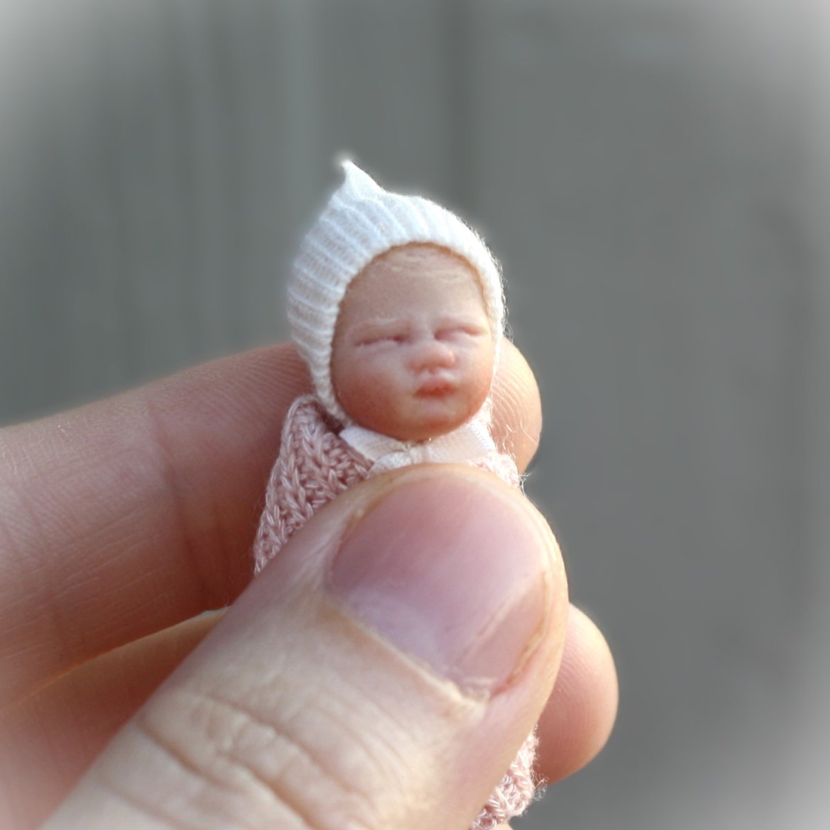 Image of 1:12 Scale OOAK Bundle Baby  #26