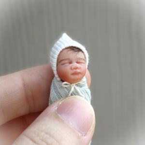 Image of 1:12 Scale OOAK Bundle Baby  #28