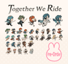 [FE] Together We Ride Sticker Sheets Pre-Order