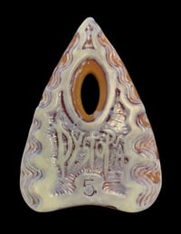 Image 1 of "Dy5topia" LARGE Planchette Wall Hanger- Cinnamon Roll Glow