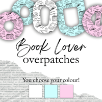 Book Lover Overpatches