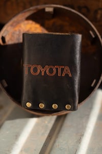 Image 1 of Original Tom Fugle Toyota Leather Trifold Wallet