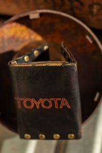 Image 3 of Original Tom Fugle Toyota Leather Trifold Wallet