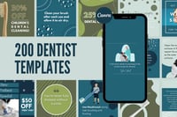 200 Dentist Templates