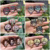 Image of SILVER alnst chibis {instock}