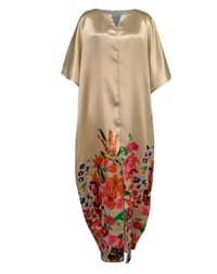 Image 2 of Women’s Elegant floral Printed Maxi Dress.