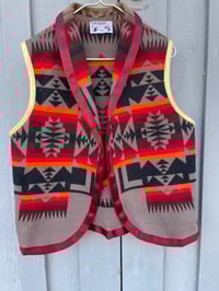 Image 1 of Vintage Blanket Vest
