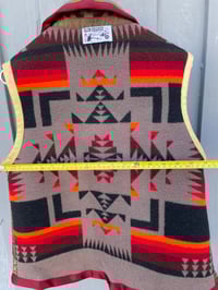Image 5 of Vintage Blanket Vest Sz. 40