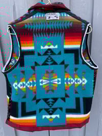 Image 4 of Electric Blue Vest Sz40