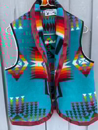Image 2 of Electric Blue Vest Sz40