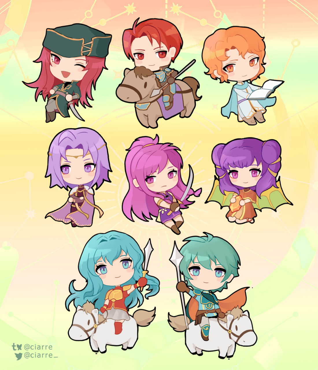 FE8 Charms - PRE-ORDERS