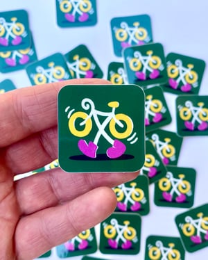 Walking Bike Sticker