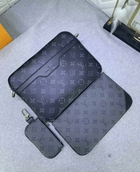 Image 4 of Lou Side Bag - Grey and Black 