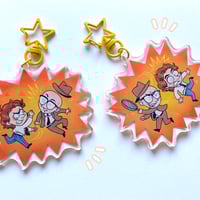 BBC Bottom Richie vs Eddie Double Sided Epoxy Keychain