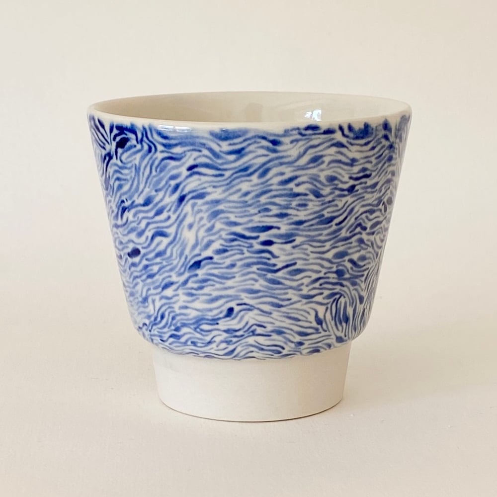 Image of Blue cup 240