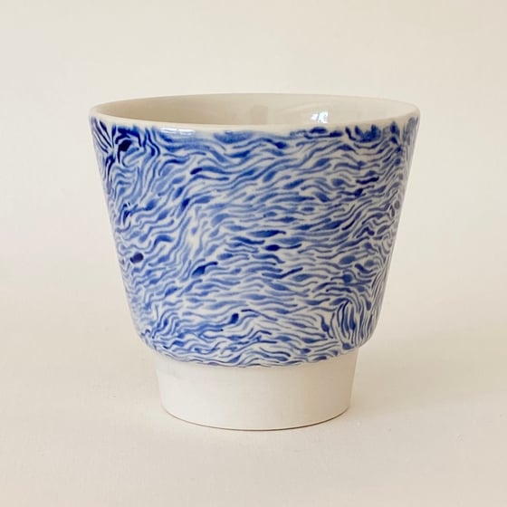 Image of Blue cup 240