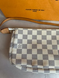 Image 3 of Louis Vuitton Pochette Accessories Damier Azur