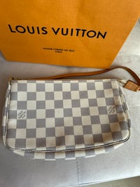Image 4 of Louis Vuitton Pochette Accessories Damier Azur