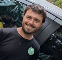 Image 2 of Rescue Logs T-Shirt - Adult Sizes in Black or Green background