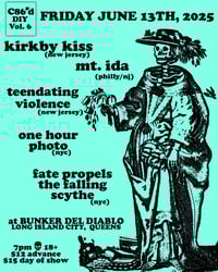 C86'd DIY Vol. 6 Ticket - Friday June 13th, 2025 in Long Island City, Queens