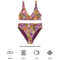 Image 7 of Sunny Days Bikini In Psychedelic Meadow Pink