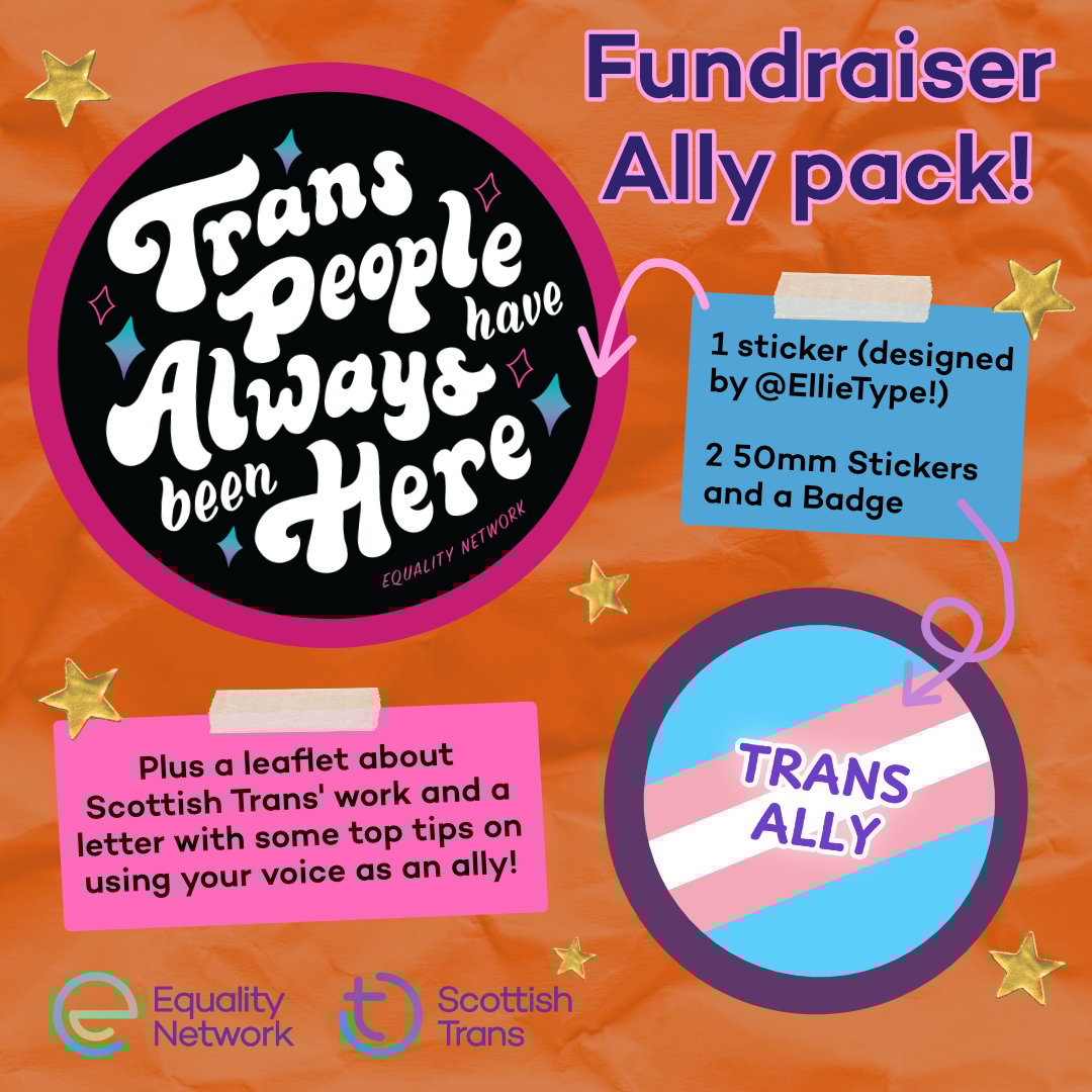 Image of CAMPAIGNER - Trans Ally Supporter Pack