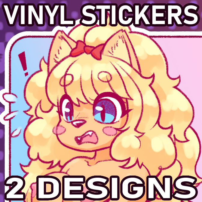 Cheerleader Pomo - Vinyl Stickers