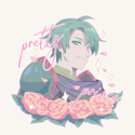 [FE8] Eirika & Ephraim Holographic Stickers