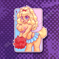 Image 2 of Cheerleader Pomo - Vinyl Stickers