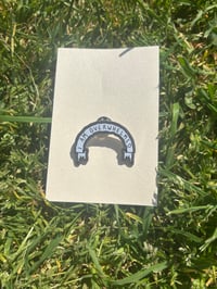 Image 2 of I AM OVERWHELMED PIN BADGE