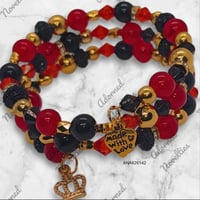 Image 1 of ANA826142  Red Black Gold