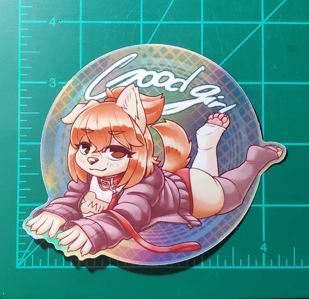 Biscuit trio - Iridescent Vinyl Stickers