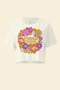Image 1 of Psychedelic Meadow Crop T