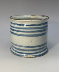 Image 1 of Early English Tin-Glazed Gallipot ; London, c.1700.