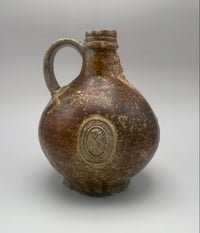 Image 4 of Late Sixteenth Century Rhenish Bartmann Jug ; Cologne perhaps Raeren, c.1580s.