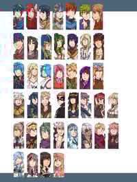 [ preorder ] Fire Emblem Rectangle Charms