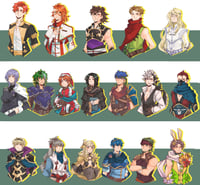 [ preorder ] Fire Emblem 3" Charms