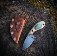 Image 1 of SKINNER • ox horn & turquoise