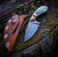 Image 3 of SKINNER • ox horn & turquoise