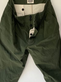 Image 6 of TAPER TROUSER COTTON in Olive £260.00 