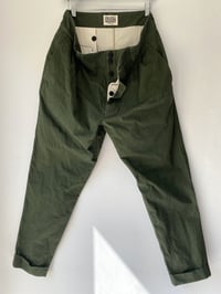 Image 7 of TAPER TROUSER COTTON in Olive £260.00 