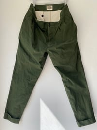 Image 9 of TAPER TROUSER COTTON in Olive £260.00 