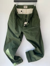 Image 17 of TAPER TROUSER COTTON in Olive £260.00 