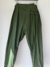 Image 18 of TAPER TROUSER COTTON in Olive £260.00 
